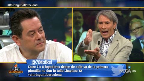 Lobo Carrasco: "En el Bar&ccedil;a no hay otro tipo como Messi que diga 'Este partido lo soluciono yo'"