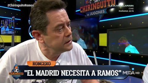 Tom&aacute;s Roncero: "Sergio Ramos no puede irse por la puerta de atr&aacute;s"