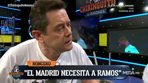 Tomás Roncero: "Sergio Ramos no puede irse por la puerta de atrás" Tomás Roncero: "Sergio Ramos no puede irse por la puerta de atrás"