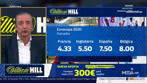 Josep te trae la mejor oferta de registro para que apuestes con William Hill Josep te trae la mejor oferta de registro para que apuestes con William Hill