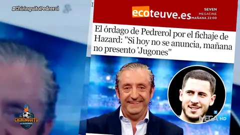 Josep Pedrerol, en todos los medios de comunicación tras su 'todo o nada' en Jugones Josep Pedrerol, en todos los medios de comunicación tras su 'todo o nada' en Jugones