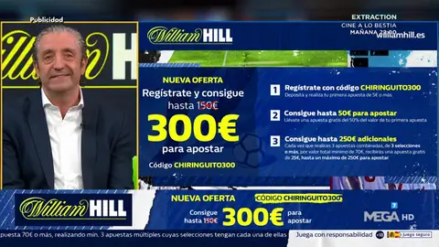 Josep te trae la mejor oferta de registro para que apuestes con William Hill Josep te trae la mejor oferta de registro para que apuestes con William Hill