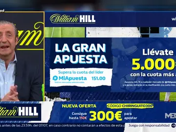 LA SÚPER OFERTA DE REGISTRO DE WILLIAM HILL LA SÚPER OFERTA DE REGISTRO DE WILLIAM HILL