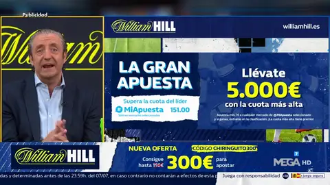 LA SÚPER OFERTA DE REGISTRO DE WILLIAM HILL LA SÚPER OFERTA DE REGISTRO DE WILLIAM HILL