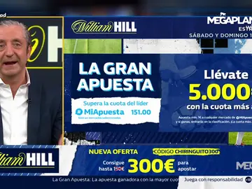 Josep te trae la mejor oferta de registro para que apuestes con William Hill Josep te trae la mejor oferta de registro para que apuestes con William Hill