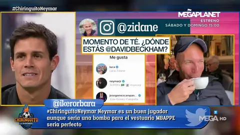 Neymar da 'like' a una foto de Zidane tras publicar una instantánea con Benzema Neymar da 'like' a una foto de Zidane tras publicar una instantánea con Benzema
