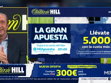 Josep te trae la mejor oferta de registro para que apuestes con William Hill Josep te trae la mejor oferta de registro para que apuestes con William Hill