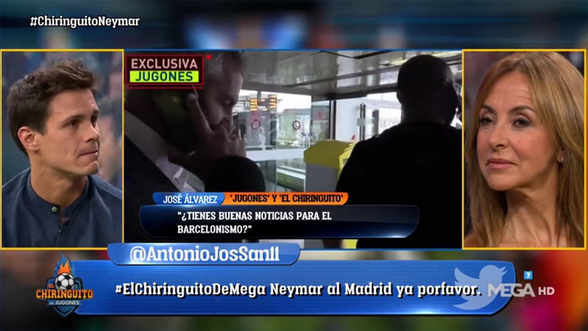 Edu Aguirre, sobre Neymar: "Si llega al Real Madrid, sería un ridículo histórica para el Barça"