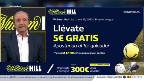 Josep te trae la mejor oferta de registro para que apuestes con William Hill 
