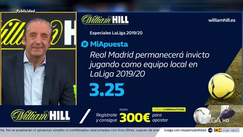 Josep te trae la mejor oferta de registro para que apuestes con William Hill Josep te trae la mejor oferta de registro para que apuestes con William Hill