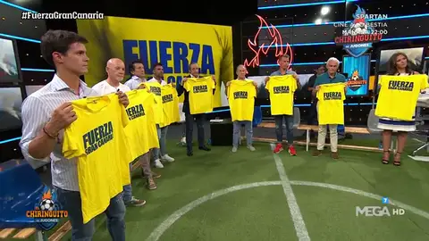El Chiringuito muestra su apoyo a Gran Canaria El Chiringuito muestra su apoyo a Gran Canaria