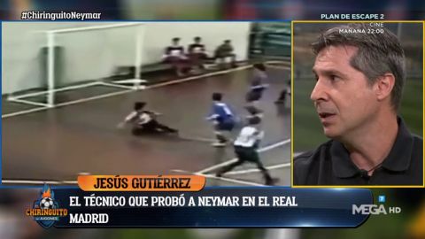 Jes&uacute;s Guti&eacute;rrez, entrenador de Neymar en el Real Madrid: "El club no quer&iacute;a dejar escapar al jugador"