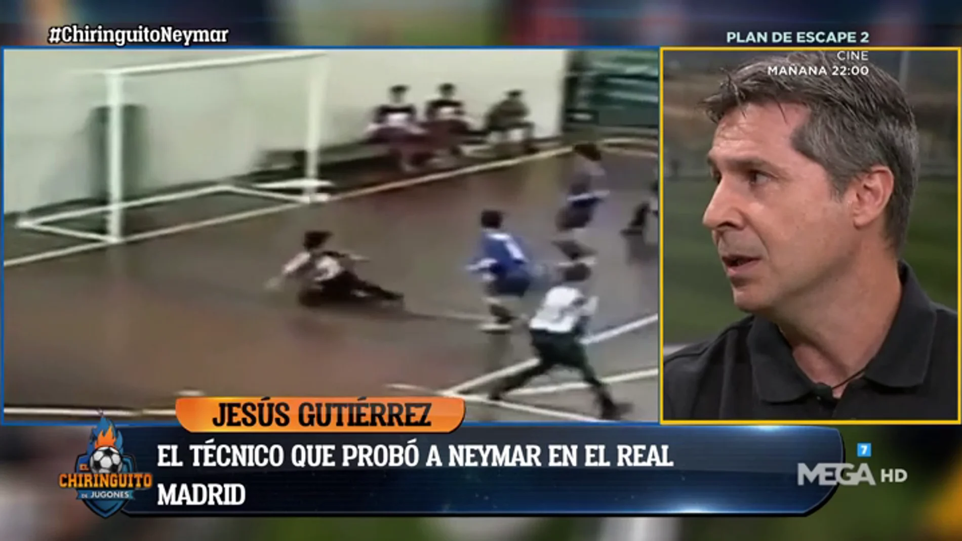 Jesús Gutiérrez, entrenador de Neymar en el Real Madrid: "El club no quería dejar escapar al jugador"