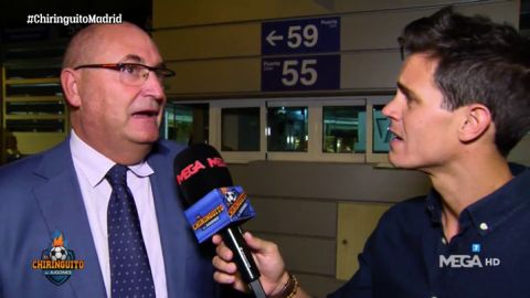 Los compromisarios a Edu Aguirre: "Florentino est&aacute; muy bien, como siempre"