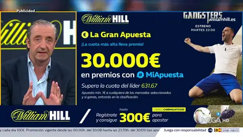 Josep te trae la mejor oferta de registro para que apuestes con William Hill Josep te trae la mejor oferta de registro para que apuestes con William Hill