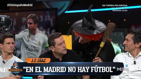 ¡BRUJAZO GORDO!: El tremendo susto de Cristóbal Soria a Tomás Roncero ¡BRUJAZO GORDO!: El tremendo susto de Cristóbal Soria a Tomás Roncero