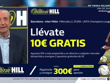 Josep te trae la mejor oferta de registro para que apuestes con William Hill Josep te trae la mejor oferta de registro para que apuestes con William Hill