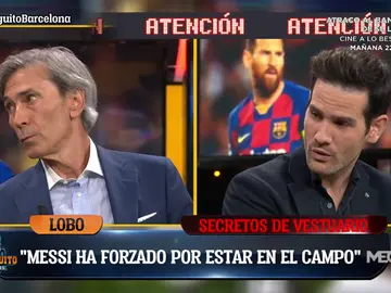 Lobo Carrasco: "El vestuario del Barça ha tenido roces con la directiva pero desde ahora van todos a una" Lobo Carrasco: "El vestuario del Barça ha tenido roces con la directiva pero desde ahora van todos a una"