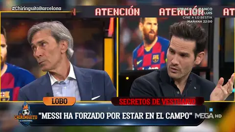Lobo Carrasco: "El vestuario del Barça ha tenido roces con la directiva pero desde ahora van todos a una" Lobo Carrasco: "El vestuario del Barça ha tenido roces con la directiva pero desde ahora van todos a una"