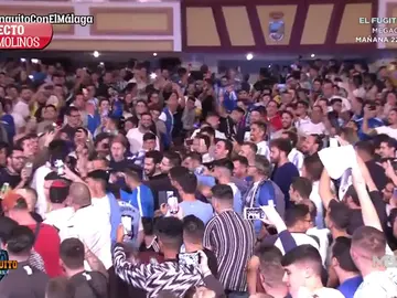 EL CHIRINGUITO, CON EL MÁLAGA CF EL CHIRINGUITO, CON EL MÁLAGA CF