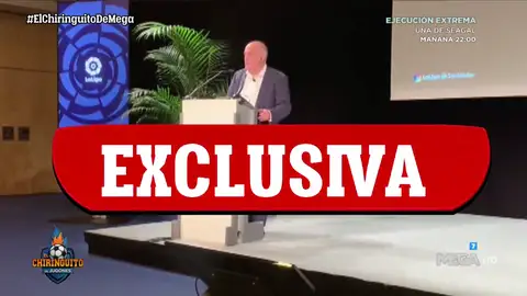 Javier Tebas, a Quim Domènech: "No tendremos más remedio que ir a los tribunales" Javier Tebas, a Quim Domènech: "No tendremos más remedio que ir a los tribunales"