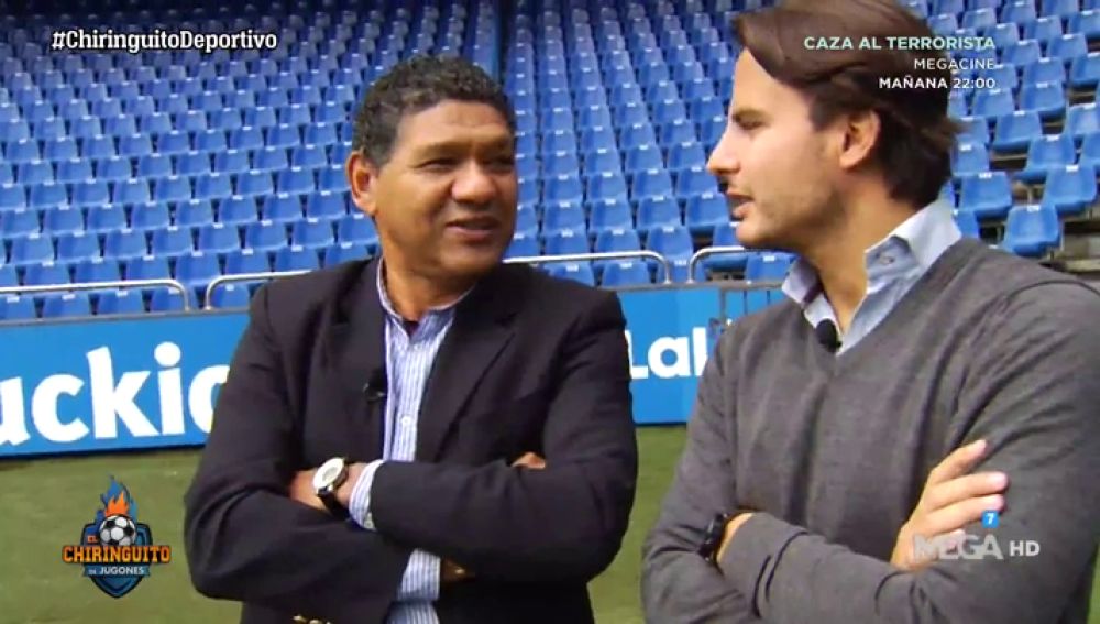 Manuel Pablo y Donato recuerdan los éxitos del Deportivo con Juanfe Sanz