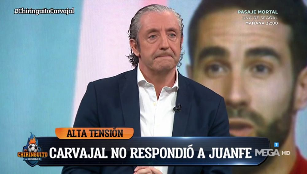 Josep Pedrerol: "No merece la pena contestar a Carvajal" 