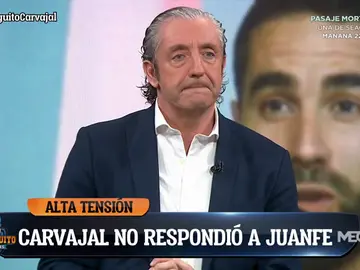 Josep Pedrerol: "No merece la pena contestar a Carvajal" Josep Pedrerol: "No merece la pena contestar a Carvajal"