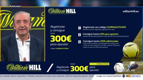  Josep te trae la mejor oferta de registro para que apuestes con William Hill