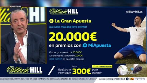 Josep te trae la mejor oferta de registro para que apuestes con William Hill