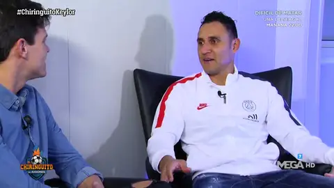 Keylor Navas: "Firmé con el Real Madrid sin saber el contrato" Keylor Navas: "Firmé con el Real Madrid sin saber el contrato"