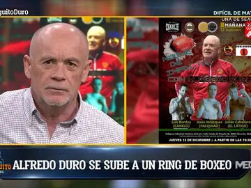 Alfredo Duro: "Voy a debutar como boxeador" Alfredo Duro: "Voy a debutar como boxeador"