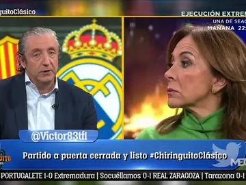 Josep Pedrerol: "Si salta alguien al campo o hay pelotitas, Bartomeu tiene que dimitir" Josep Pedrerol: "Si salta alguien al campo o hay pelotitas, Bartomeu tiene que dimitir"