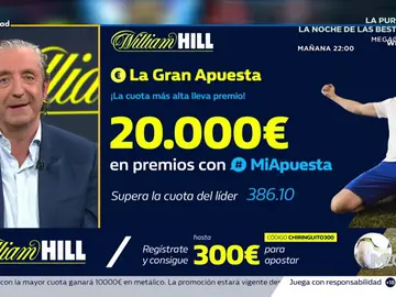 Josep te trae la mejor oferta de registro para que apuestes con William Hill Josep te trae la mejor oferta de registro para que apuestes con William Hill