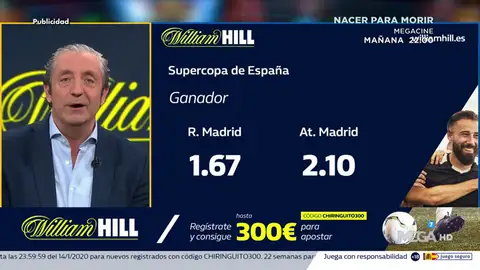 Josep te trae la mejor oferta de registro para que apuestes con William Hill Josep te trae la mejor oferta de registro para que apuestes con William Hill