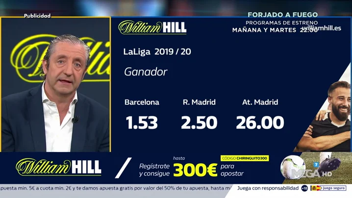  Josep te trae la mejor oferta de registro para que apuestes con William Hill