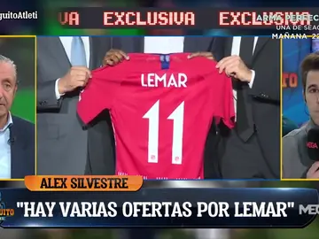 Álex Silvestre: "Hay ofertas por Lemar pero no lo suficientemente atractivas" Álex Silvestre: "Hay ofertas por Lemar pero no lo suficientemente atractivas"
