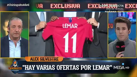 Álex Silvestre: "Hay ofertas por Lemar pero no lo suficientemente atractivas" Álex Silvestre: "Hay ofertas por Lemar pero no lo suficientemente atractivas"