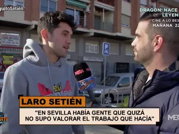Laro Setién: "Mi padre y yo siempre hablábamos de Messi y del Barça" Laro Setién: "Mi padre y yo siempre hablábamos de Messi y del Barça"