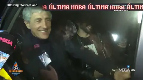 Cena conjura en el Barça organizada por Quique Setién Cena conjura en el Barça organizada por Quique Setién
