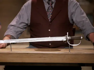 La espada de caza La espada de caza