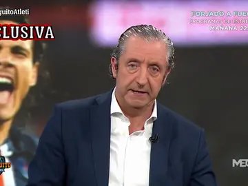 Josep Pedrerol: "Gil Marín le ha dicho al hermano de Cavani que el Atleti estaría dispuesto a llegar a los 15M€ de traspaso" Josep Pedrerol: "Gil Marín le ha dicho al hermano de Cavani que el Atleti estaría dispuesto a llegar a los 15M€ de traspaso"