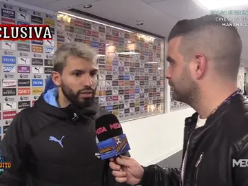 El 'Kun' Agüero habla en exclusiva para El Chiringuito El 'Kun' Agüero habla en exclusiva para El Chiringuito