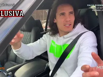 El Chiringuito 'caza' a Edinson Cavani en París El Chiringuito 'caza' a Edinson Cavani en París