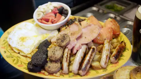 Desayuno irlandés Crónicas carnívoras