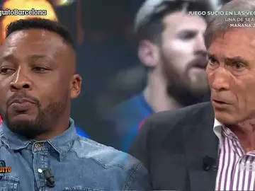 Tremendo cara a cara entre Congo y Lobo Carrasco Tremendo cara a cara entre Congo y Lobo Carrasco