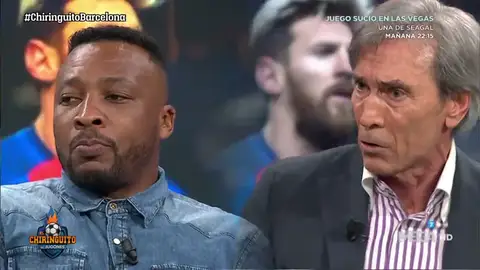 Tremendo cara a cara entre Congo y Lobo Carrasco Tremendo cara a cara entre Congo y Lobo Carrasco