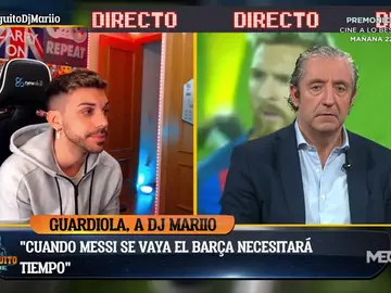 El youtuber DjMariio comenta su entrevista a Pep Guardiola en El Chiringuito El youtuber DjMariio comenta su entrevista a Pep Guardiola en El Chiringuito