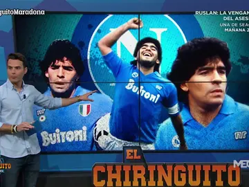 Diego Plaza muestra el legado de Maradona en Nápoles Diego Plaza muestra el legado de Maradona en Nápoles
