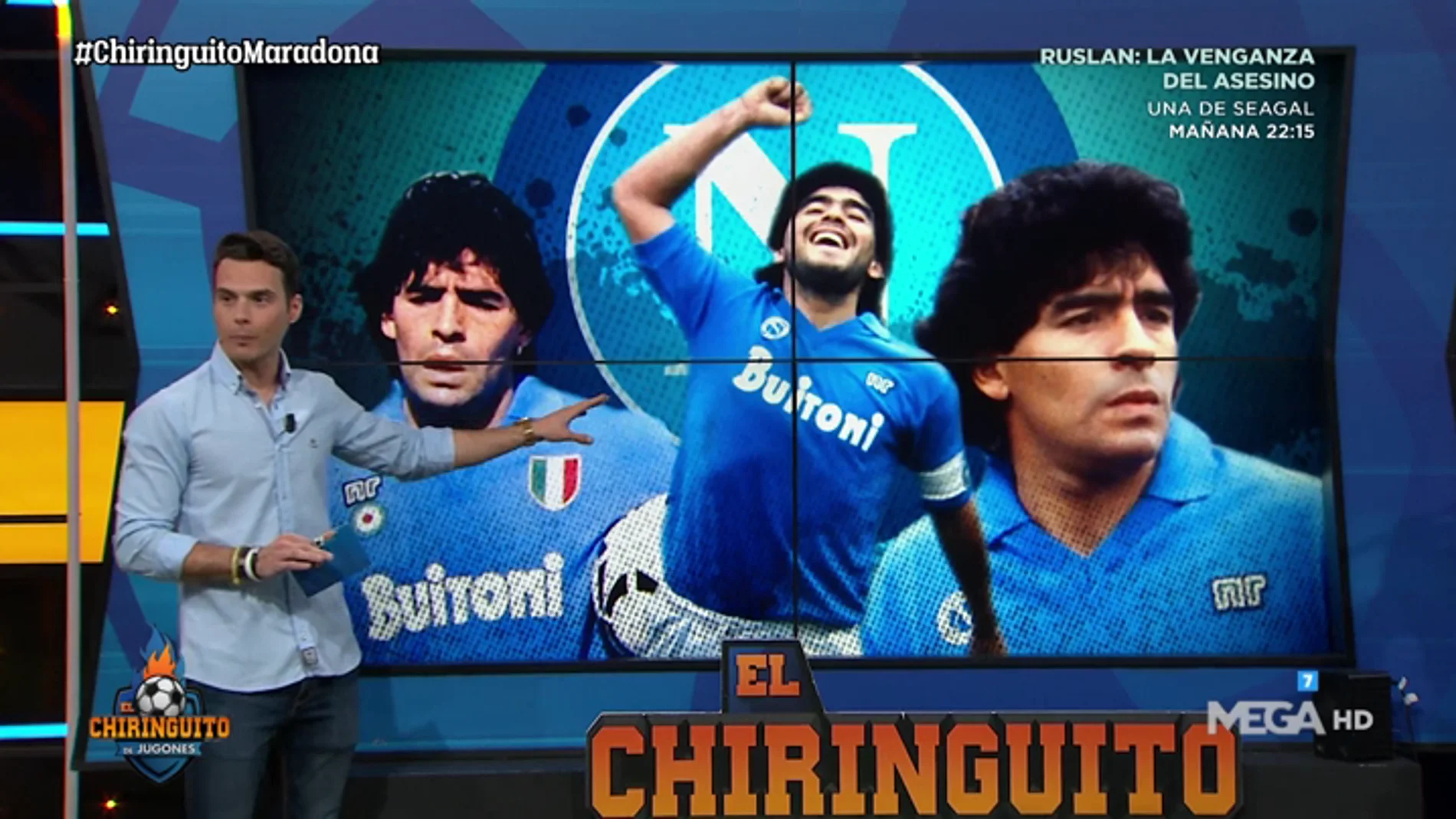 Diego Plaza muestra el legado de Maradona en Nápoles